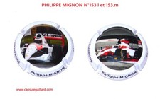 2 Capsules de champagne  - PHILIPPE MIGNON - N°153.L et 153.m