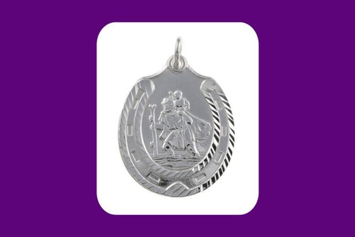 Pendentif argent fer - en, à