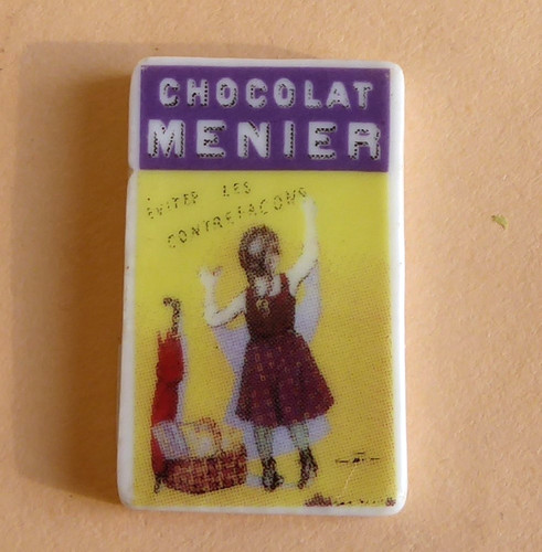 Fève les plaques - les, emaillées