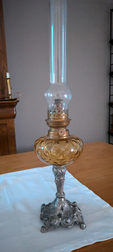 Lampe pétrole régule - ,