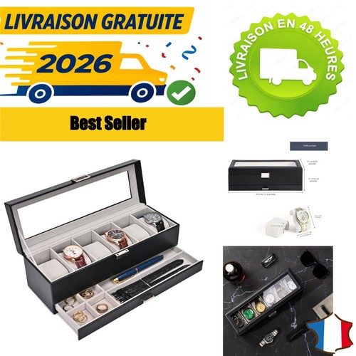Procase boîte montres - montres, 2
