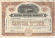 Magma Copper Company, Maine