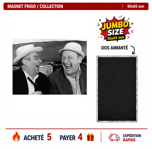 Magnet frigo louis funes - de,