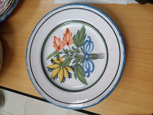 Assiette décorative xixème - décorative,
