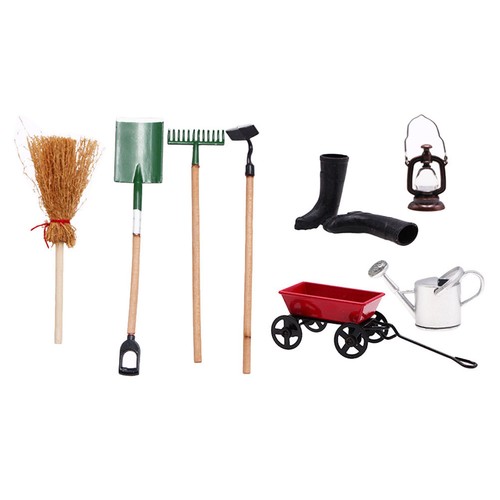 Outils jardin simulés - outils,
