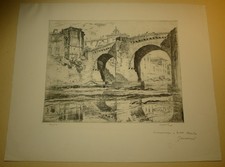 Georges Gobo, Eau-forte