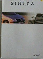 Brochure OPEL SINTRA modèle 1997