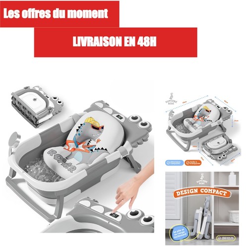 Baignoire bébé pliable xxl - bébé,
