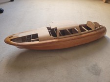 Maquette ancienne du bateau vedette plymouth plan Navig tout bois