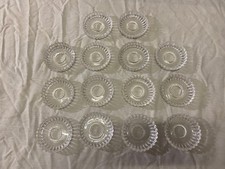 14 coupelles en cristal pour