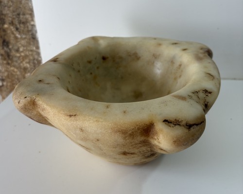 Ancien mortier marbre ou - ancien,