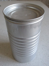 GUIGOZ ANCIENNE BOITE DE LAIT EN ALU