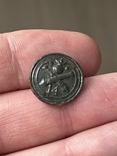 Bouton du 14eme Régiment D’Artillerie, 1er Empire, PM, Napoleon, Etain