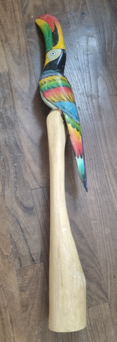 Grand toucan bois sculpté - en,