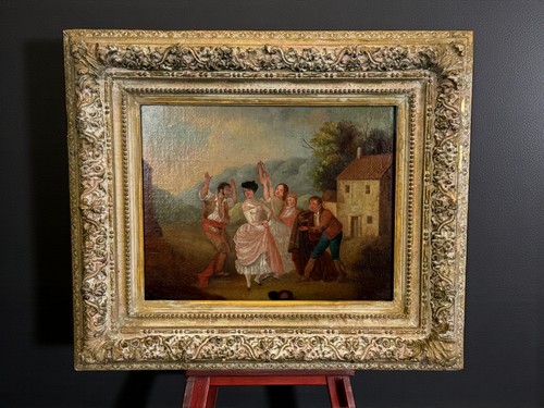 Huile sur toile signée - sur,