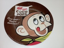 Assiette Collector Kellogg's Coco Pops - Coco le Singe - "They're Delicious!"
