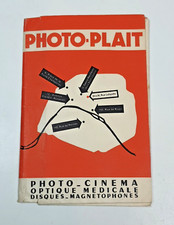 POCHETTE PHOTO PLAIT NEGATIF PHOTO 1960 PUB PELLICULE ALTIPAN LUMIERE
