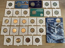 LOT 26 PIECES 2021 2 EURO COMMEMORATIVE NEUVES EMISES CETTE ANNEE