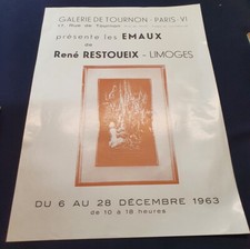 Affiche René Restoueix -