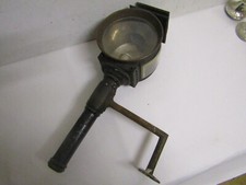 ancienne lanterne de caleche en fer blanc