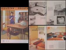 MEUBLES ET DECORS n°747 1960