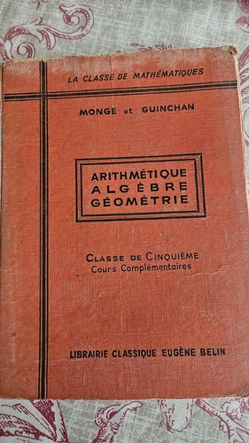 Livres anciens arithmétique - anciens,
