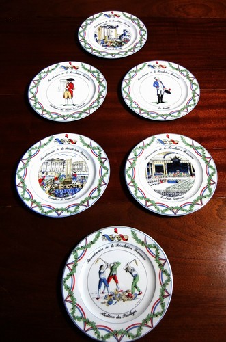 Assiettes bicentenaire - 6,