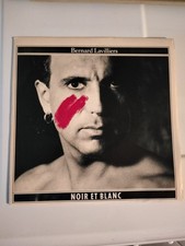 45 tours vinyle BERNARD LAVILLIERS Noir et blanc