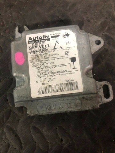 Calculateur airbag renault - calculateur,