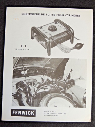 Document publicitaire fenwick - publicitaire,