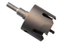 Universelle mètre dur trépan à mise rapportée en carbure à queue six pans 125mm