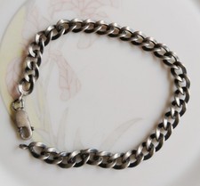 Bracelet gourmette argent