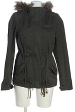 H&M DIVIDED Veste à capuche Dames Veste T EU 34 kaki style décontracté