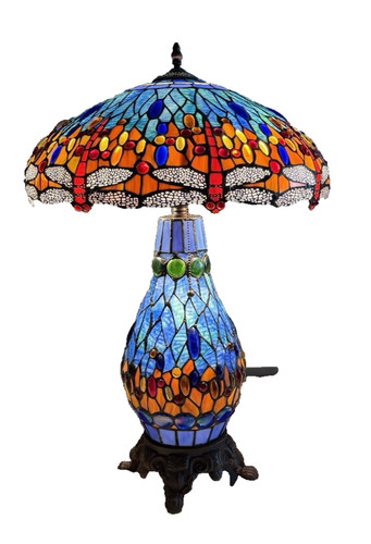 Tiffany style dragonfly - style,