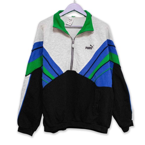 Sweat puma vintage gris - vintage,