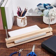 Presse à Relier En Bois, Machine à Relier Pour Cartes De Bureau à