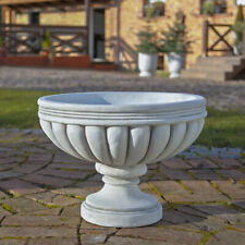 Jardinière bac à fleurs jardinière 40 cm 44 kg 25 litres béton résistant au gel