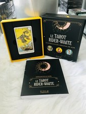 ESOTERIQUE coffret le tarot rider waite de emmanuel igé gros livre + 78 CARTES 