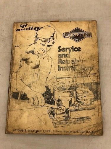 Briggs stratton service and - &,