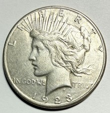 Pièce 1 Dollar 1923 S États-Unis ?? Peace Argent REF85841