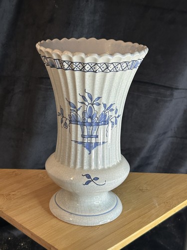 Vase faïence rouen - faïence,