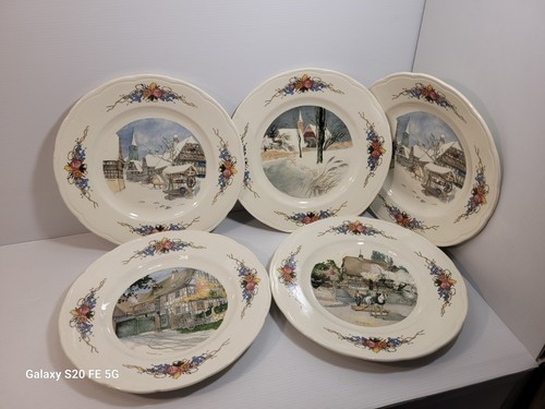 Assiettes plates obernai - 5,