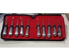 Dental Root Elevators Kit Luxation Dental Orthodont root elevator 10Pcs