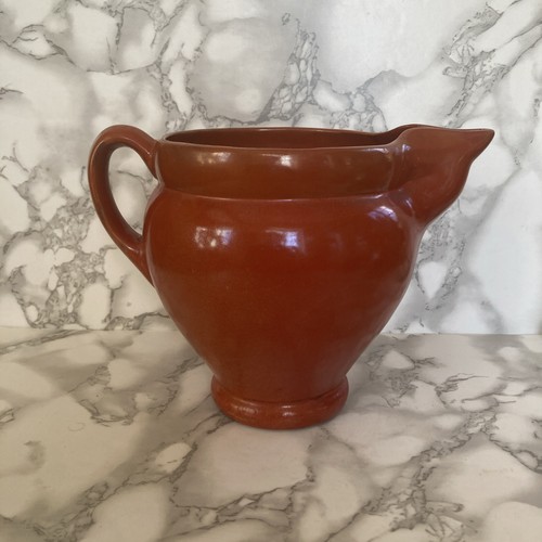 Pichet vintage terre cuite - terre,