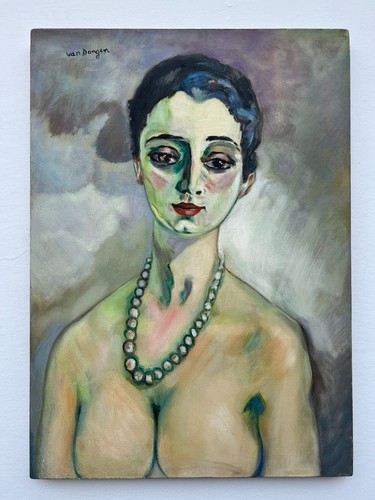 Tableau huile sur - , kees