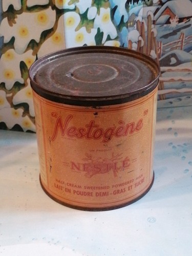 Rare ancienne boite tole - rare,