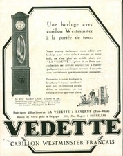 Publicité ancienne carillon