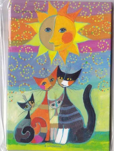 Aimant chat rosina - chat,