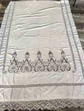 Rideau Ancien Dentelle À La