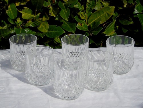 Verres whisky en cristal - 6,